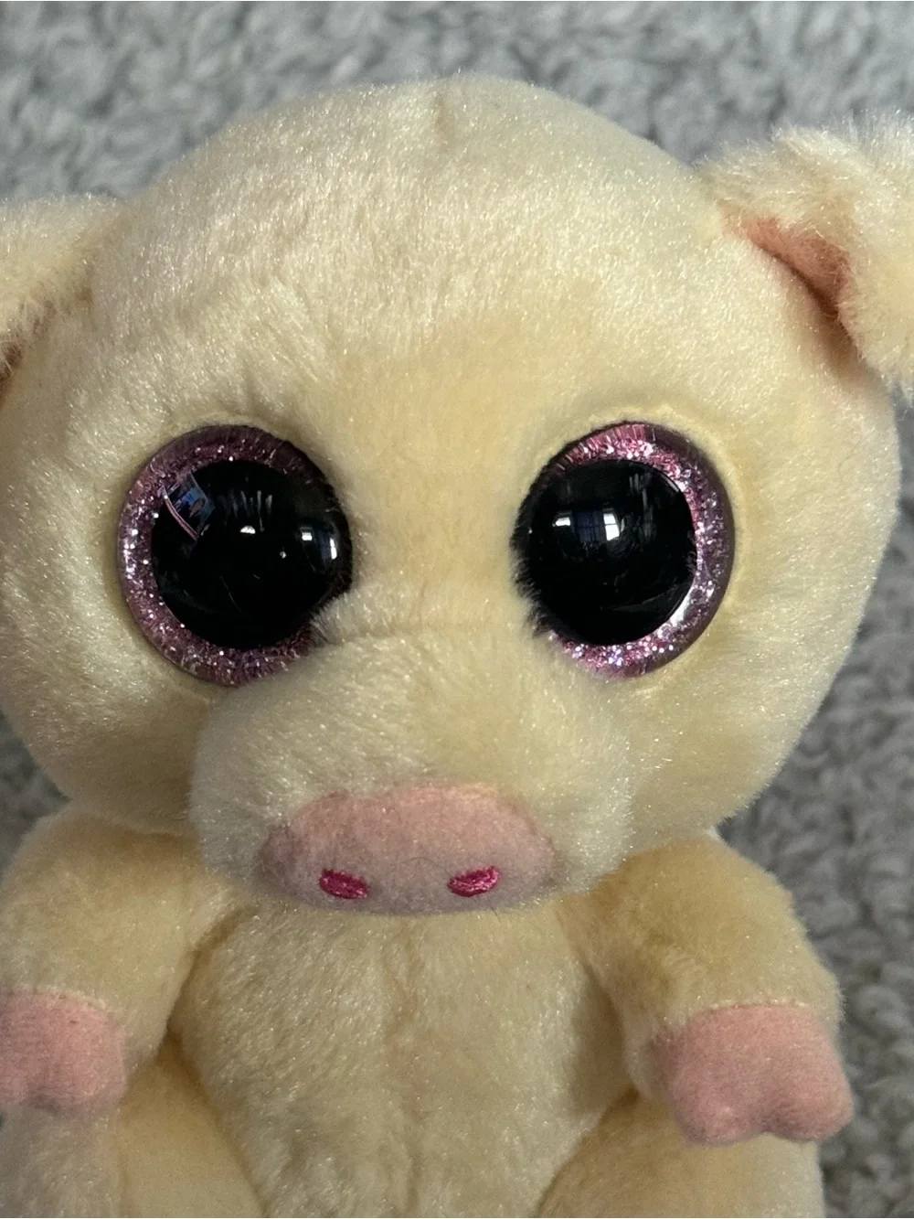 Ty Beanie Boos Piggley the Pig Plush 6” Stuffed Animal Soft Toy